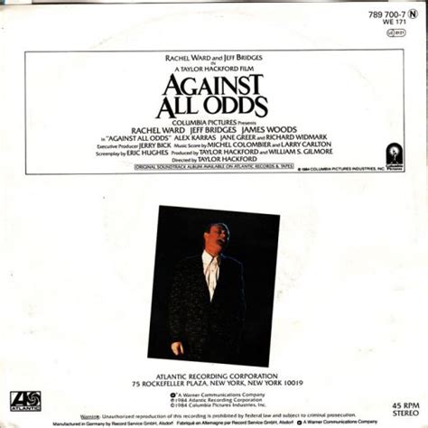 The Number Ones: Phil Collins’ “Against All Odds (Take  .